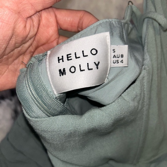 Hello Molly EVERY SINGLE TIME DRESS SAGE - Picture 6 of 9
